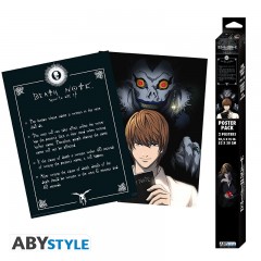 DEATH NOTE - Set 2 Chibi Posters - Light & Death Note \(52x38\)