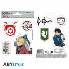 FULLMETAL ALCHEMIST - Stickers - 16x11cm / 2 sheets - Alchemists