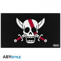 ONE PIECE - Flag "Red hair Pirates"