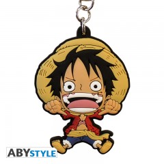 ONE PIECE - Schl�sselanh�nger PVC Luffy SD