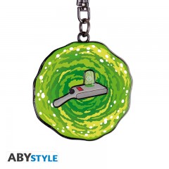 RICK AND MORTY - Moving Schl�sselanh�nger Portal Gun
