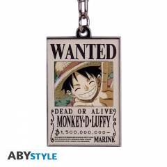ONE PIECE - Porte-cl�s Wanted Luffy