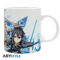 SWORD ART ONLINE - Tasse - 320ml - Asuna & Kirito Swords subli matte