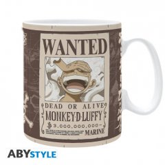 ONE PIECE - Tasse - 460 ml - Luffy Wanted
