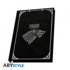 GAME OF THRONES - Premium A5 Notebook Stark