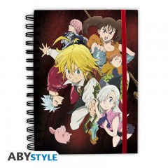 THE SEVEN DEADLY SINS - Notebook Spirale Meliodas and the Sins