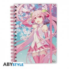HATSUNE MIKU - Notebook A5 Spirale "Cherry Blossom"