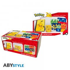 POKEMON - Pck A5 Notebook + Tasse320ml + Postcards Pikachu