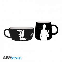 DEATH NOTE - Breakfast Set Mug + Bowl - Justice