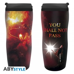 LORD OF THE RINGS - Travel Tasse/Becher You shall not pass