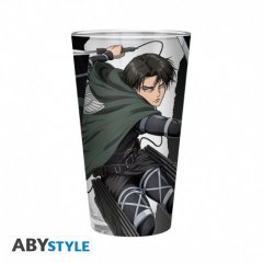 ATTACK ON TITAN - Large Glass - 400ml - Levi