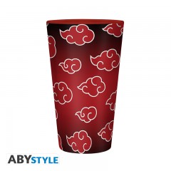 NARUTO SHIPPUDEN - Large Glass - 400ml - Akatsuki -