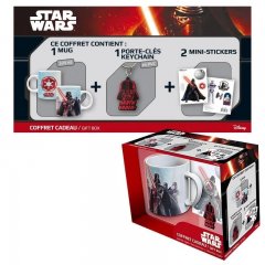 Star Wars - 320ml Tasse, Schl�sselanh�nger, Sticker - Geschenk- Box