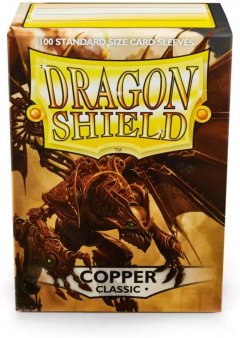 Dragon Shield - Standard Sleeves - Copper \'Fiddlestix\' \(100 Sleeves\)