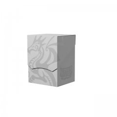 Dragon Shield - Deck Shell - Ashen White