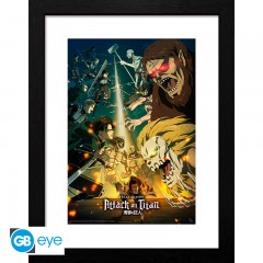 Attack on Titan Wandbild S4 Art 3