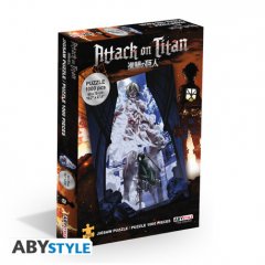ABYstyle ATTACK ON TITAN - Jigsaw puzzle 1000 pieces - Mikasa vs Female Titan