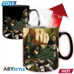 ABYstyle ATTACK ON TITAN - Mug Heat Change - 460 ml - TitanS3