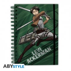 ABYstyle ATTACK ON TITAN - Notebook A5 Spiral "Levi"