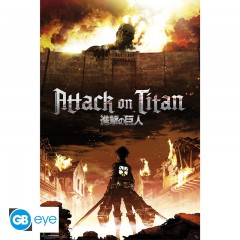ATTACK ON TITAN - Poster Key Art 91.5x61