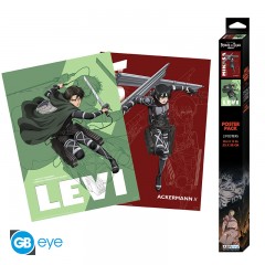 Chibi-Poster Set 1: Attack on Titan