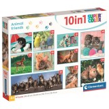 Clementoni Animal Friends puzzle 18+30+48+60pzs