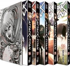 Carlsen/Hayabusa Attack on Titan, B�nde 16-20 im Sammelschuber mit Extra