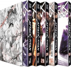 Carlsen/Hayabusa Attack on Titan, B�nde 26-30 im Sammelschuber mit Extra