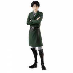 Banpresto Attack on Titan Levi Pop Up Parade Figur 17cm