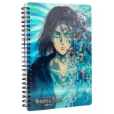 SDTOYS Attack on Titans Blue 3D notebook