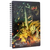 SDTOYS Attack on Titans Struggle 3D notebook