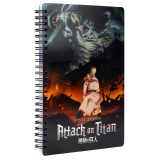 SDTOYS Attack on Titans Titan 3D notebook