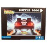 SDTOYS Back to the Future Delorean Out a Time puzzle 1000pcs