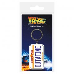 Back to the Future keychain