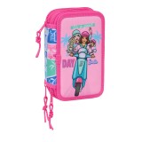 Barbie Good Day triple plumier 37pcs