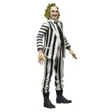 NECA Beetlejuice - Beetlejuice 1988 Black and White Striped Suit Figur 18cm