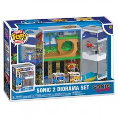 Funko Bitty POP Boxes figure Sonic The Hedgehog Sonic 2 diorama Set