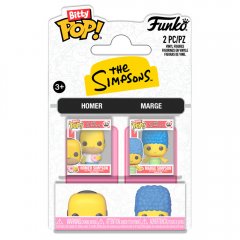 Funko Bitty POP pack 2 figures The Simpsons Homer & Marge