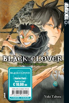 Tokyopop Black Clover Starter Pack