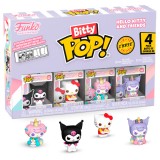 Funko Blister 4 figures Bitty POP Hello Kitty and Friends Kuromi