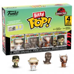 Funko Blister 4 figures Bitty POP Jurassic Park Raptor