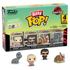 Funko Blister 4 figures Bitty POP Jurassic Park Triceratops