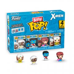 Funko Blister 4 figures Bitty POP Marvel X-Men Gambit
