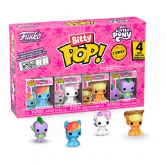 Funko Blister 4 figures Bitty POP My Little Pony Rainbow Dash