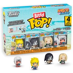 Funko Blister 4 figures Bitty POP Naruto Shippuden Team 2