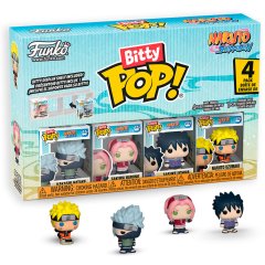 Funko Blister 4 figures Bitty POP Naruto Shippuden Team 7