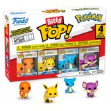 Funko Blister 4 figures Bitty POP Pokemon Charmander