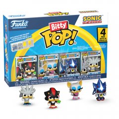 Funko Blister 4 figures Bitty POP Sonic The Hedgehog