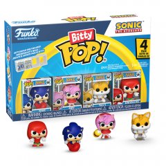 Funko Blister 4 figures Bitty POP Sonic The Hedgehog