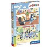 Clementoni Bluey puzzle 2x60pcs